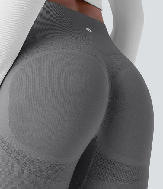 Jeda - Yoga-Leggings mit hohem Bund, Bauchstraffung, Po-Lift und Nahtlosem Flow