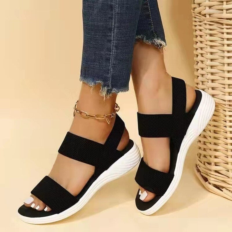 Sandra - Orthopädische Sandalen Wedge Hill