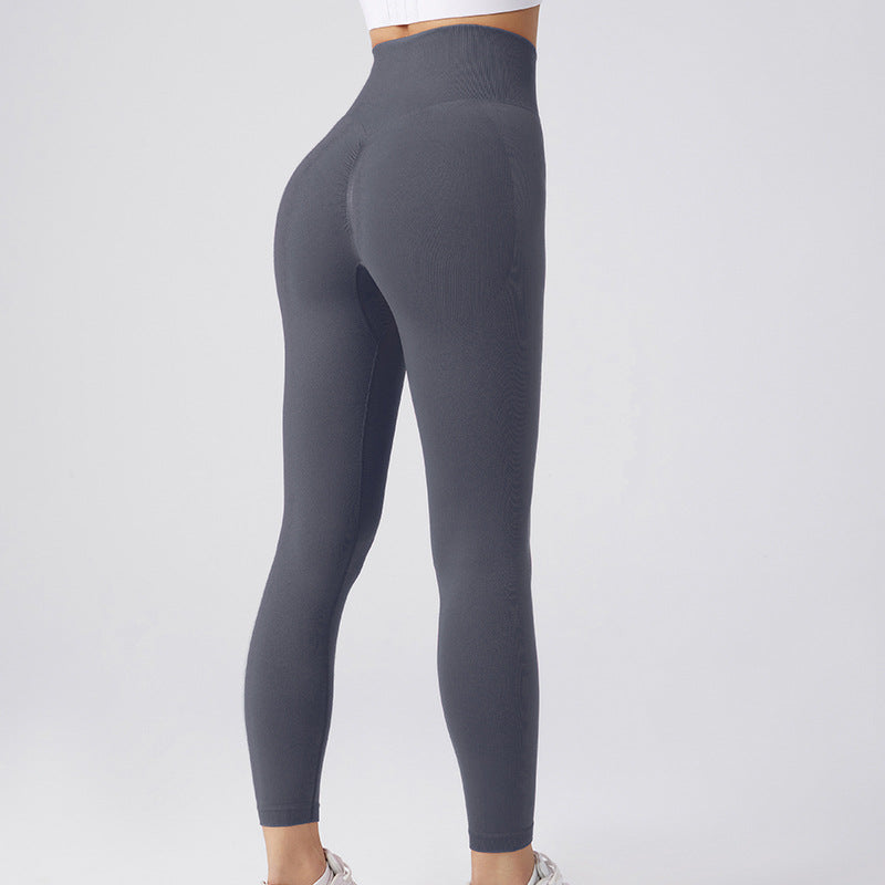 Jeda - Yoga-Leggings mit hohem Bund, Bauchstraffung, Po-Lift und Nahtlosem Flow