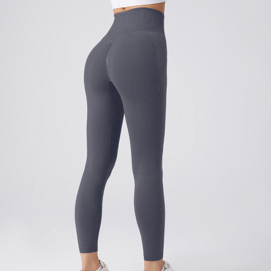 Jeda - Yoga-Leggings mit hohem Bund, Bauchstraffung, Po-Lift und Nahtlosem Flow