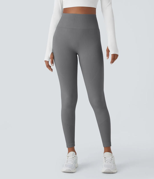 Jeda - Yoga-Leggings mit hohem Bund, Bauchstraffung, Po-Lift und Nahtlosem Flow