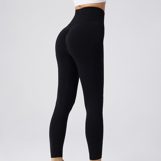 Jeda - Yoga-Leggings mit hohem Bund, Bauchstraffung, Po-Lift und Nahtlosem Flow