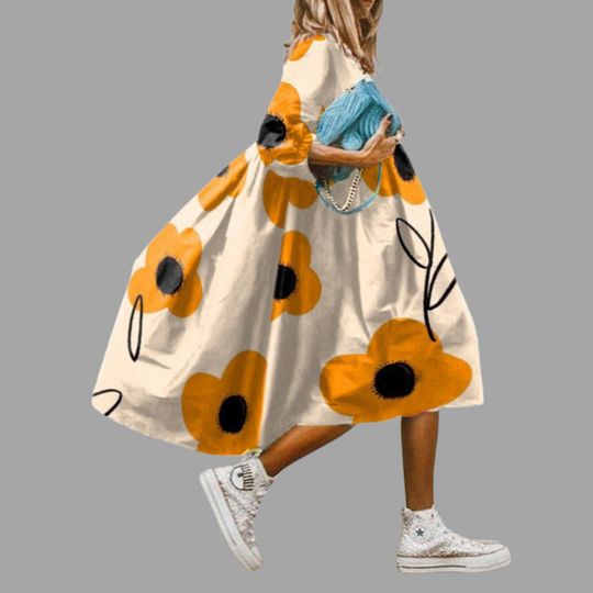 Elma - Farbenfrohes Sommerkleid