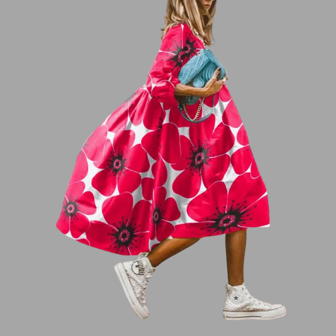 Elma - Farbenfrohes Sommerkleid