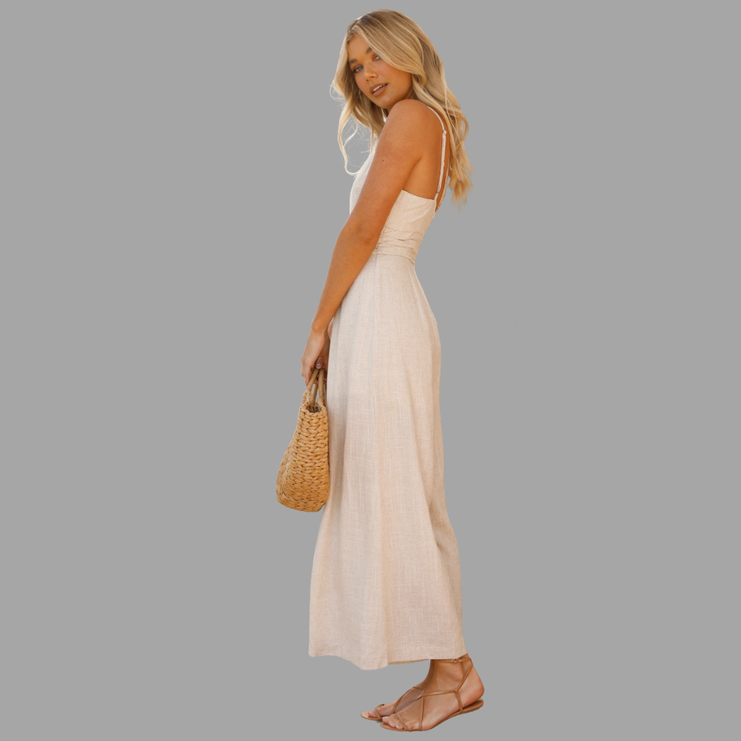 Larissa - Eleganter ärmelloser Jumpsuit