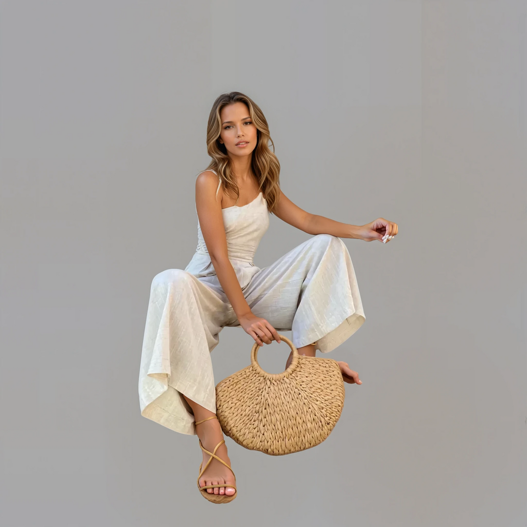 Larissa - Eleganter ärmelloser Jumpsuit