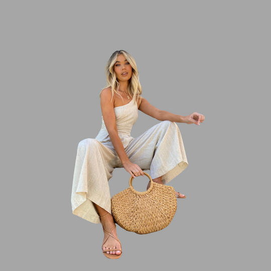 Larissa - Eleganter ärmelloser Jumpsuit