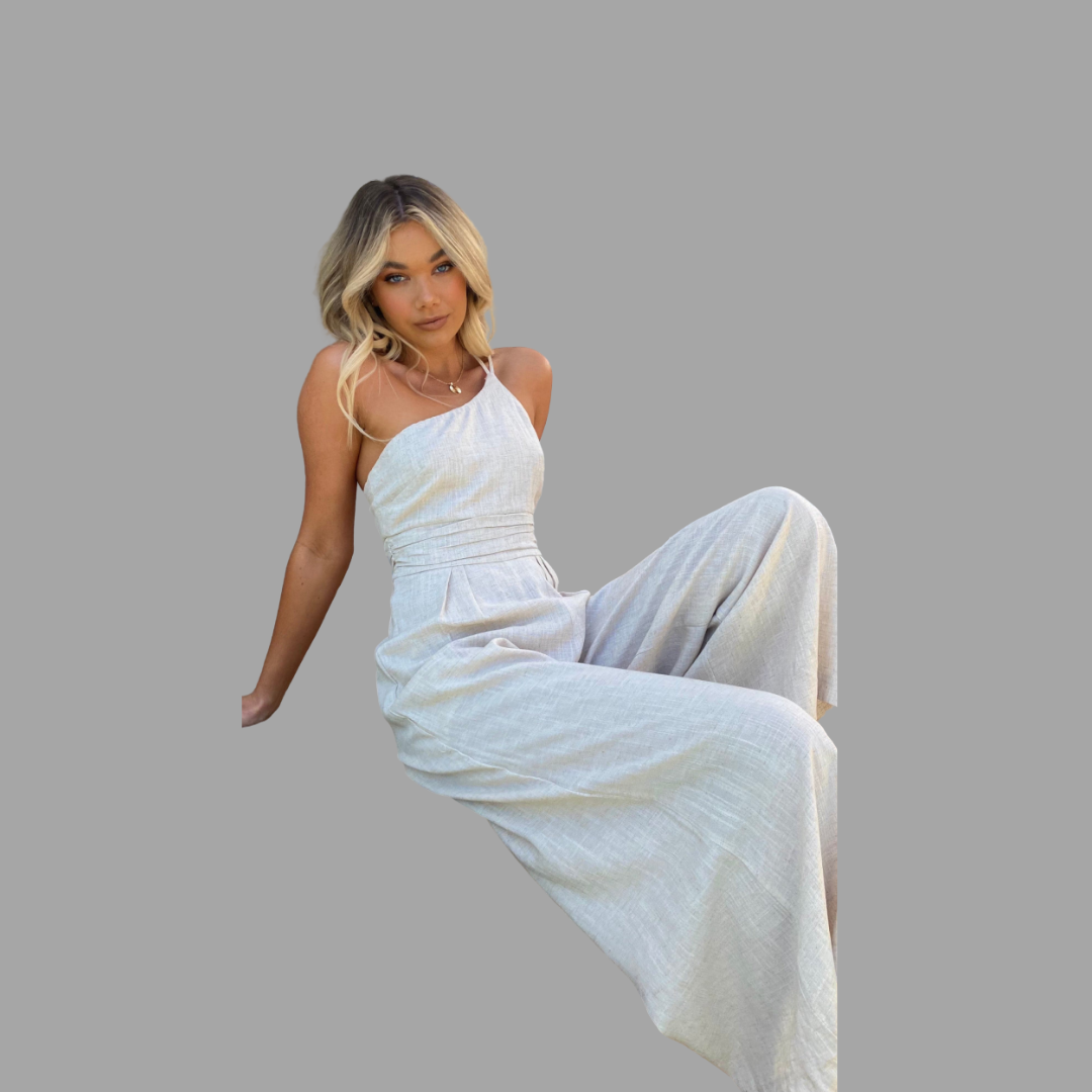 Larissa - Eleganter ärmelloser Jumpsuit