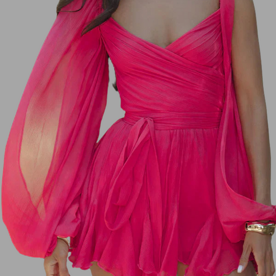 Nicole – Rüschen-Minikleid