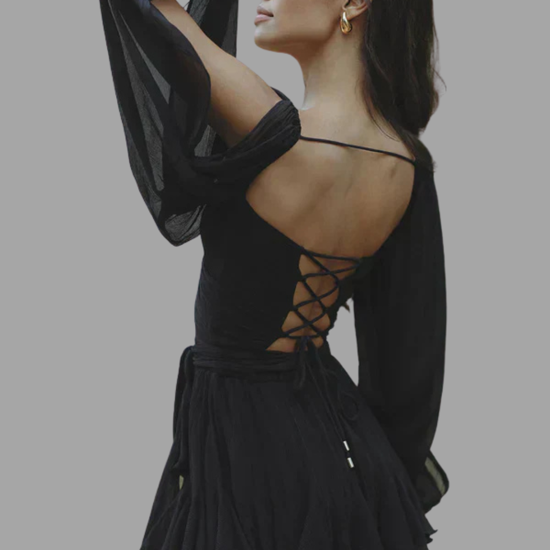 Nicole – Rüschen-Minikleid