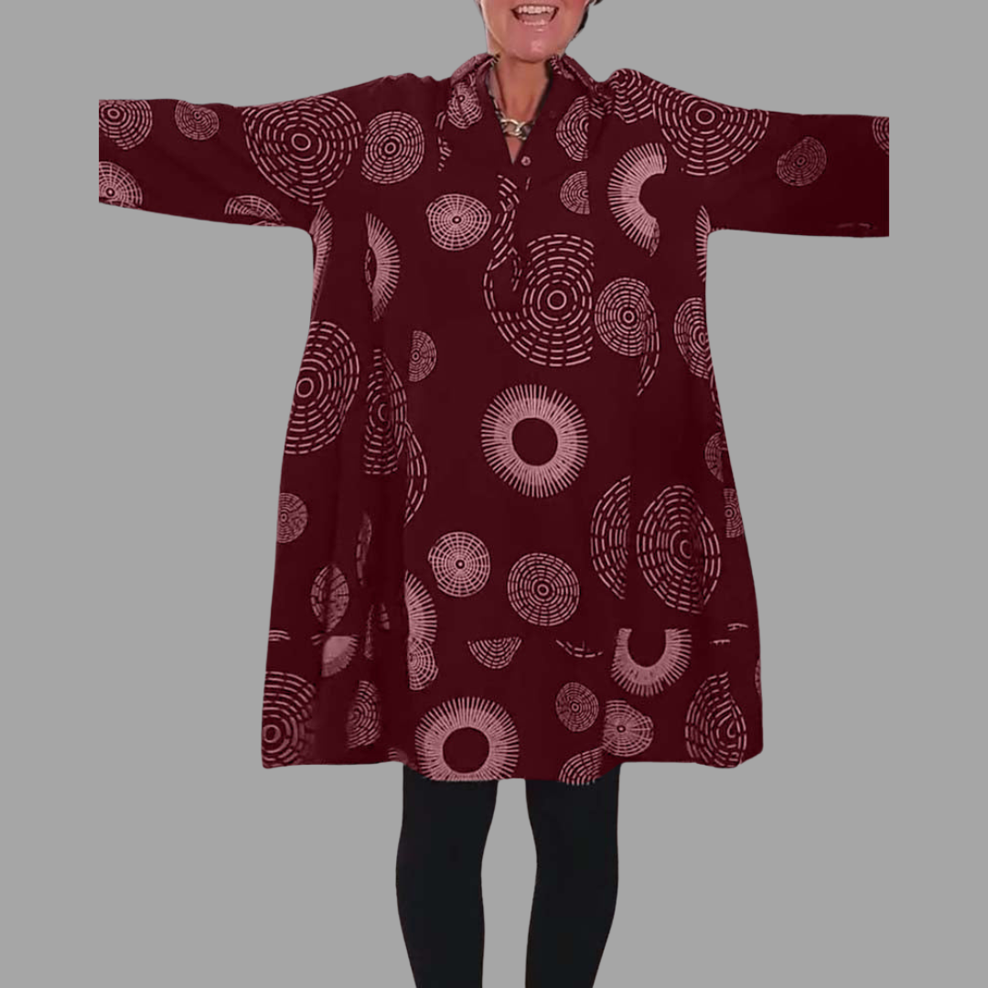 Nissan - Freizeitkleid mit geometrischem Print