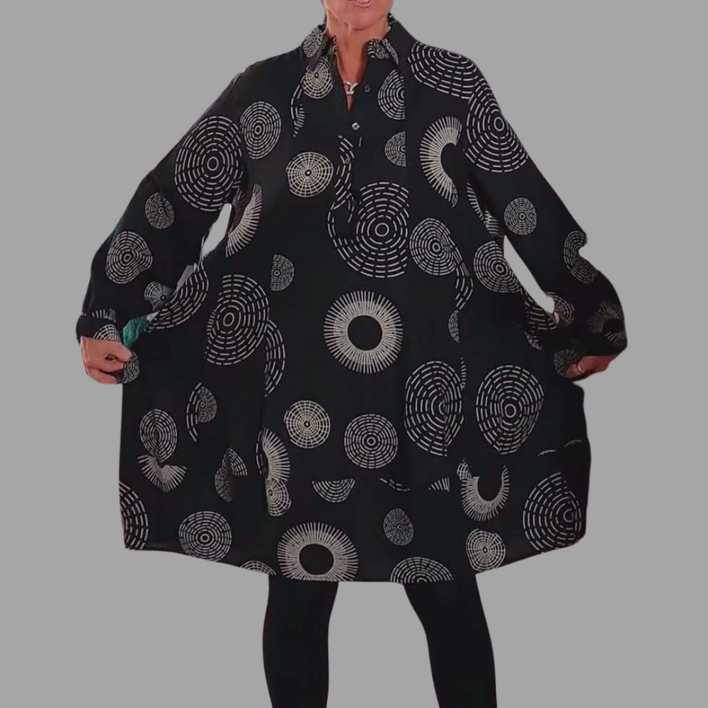 Nissan - Freizeitkleid mit geometrischem Print
