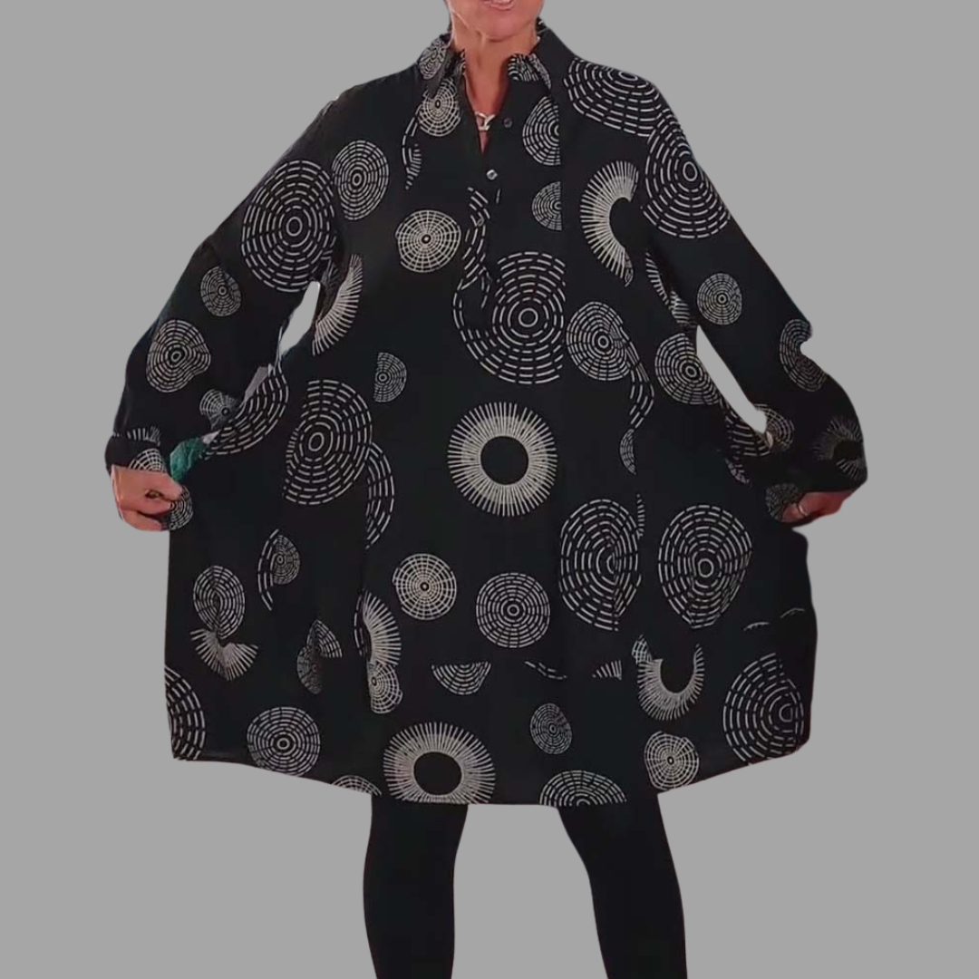 Nissan - Freizeitkleid mit geometrischem Print