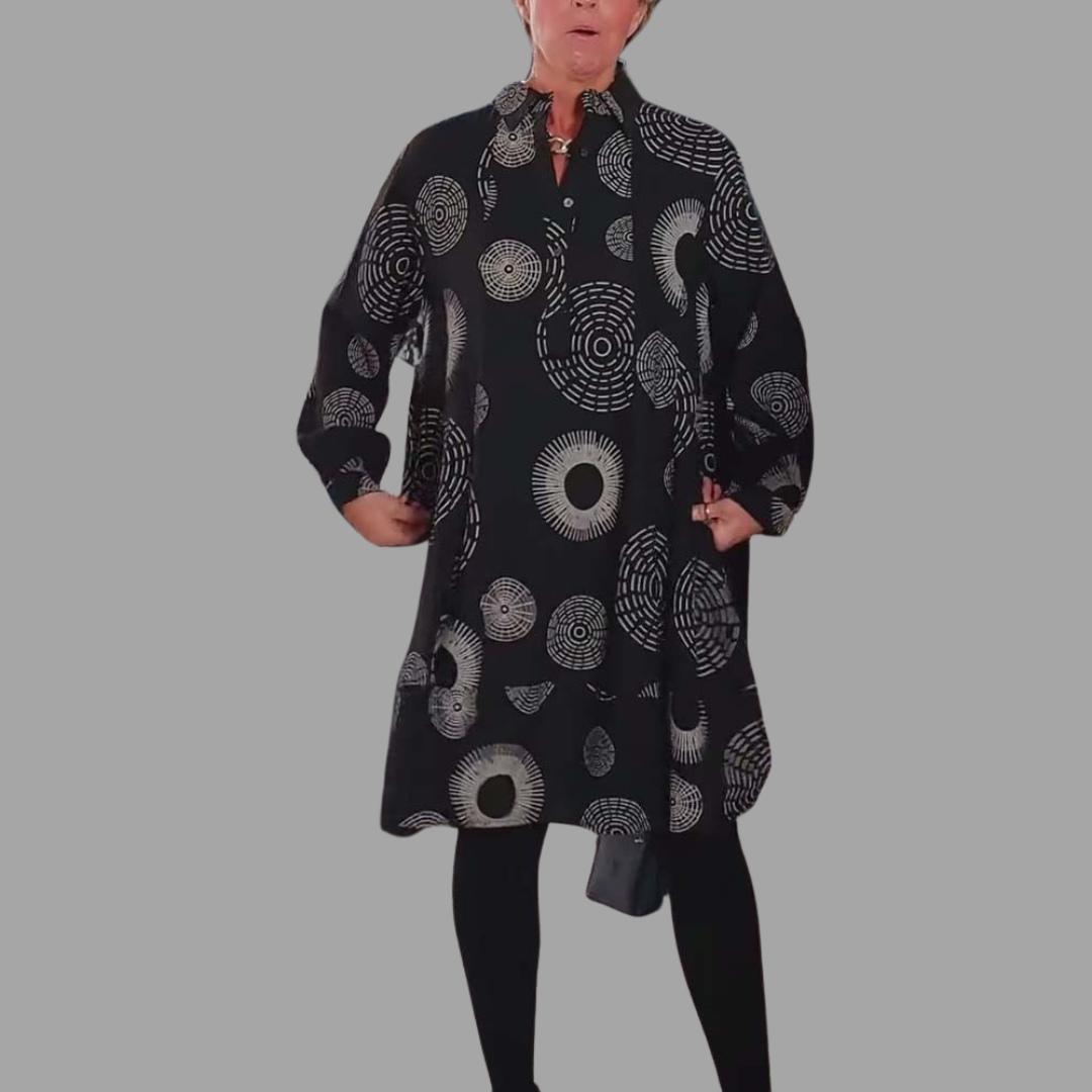 Nissan - Freizeitkleid mit geometrischem Print