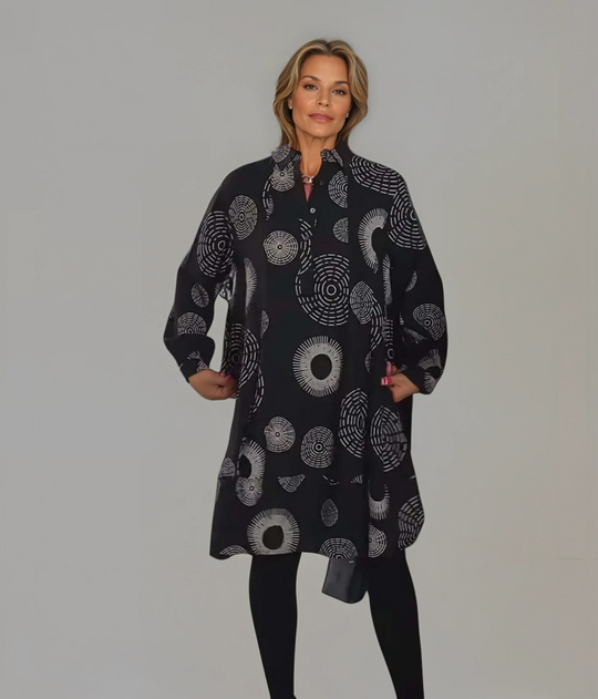 Nissan - Freizeitkleid mit geometrischem Print