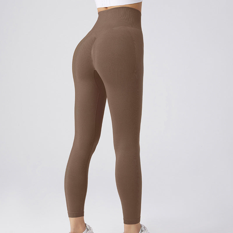 Jeda - Yoga-Leggings mit hohem Bund, Bauchstraffung, Po-Lift und Nahtlosem Flow