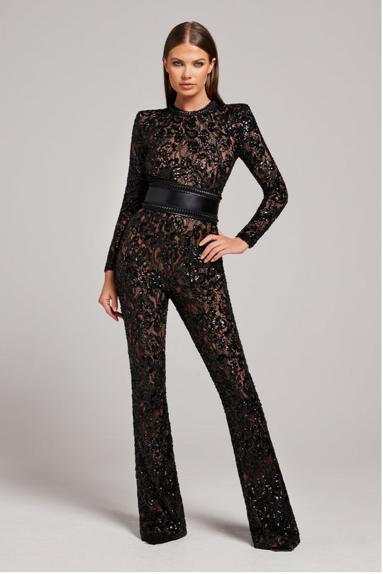 Theresia™ - Elegante Kanten Jumpsuit