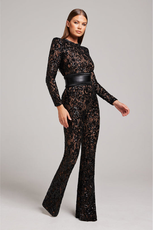 Theresia™ - Elegante Kanten Jumpsuit