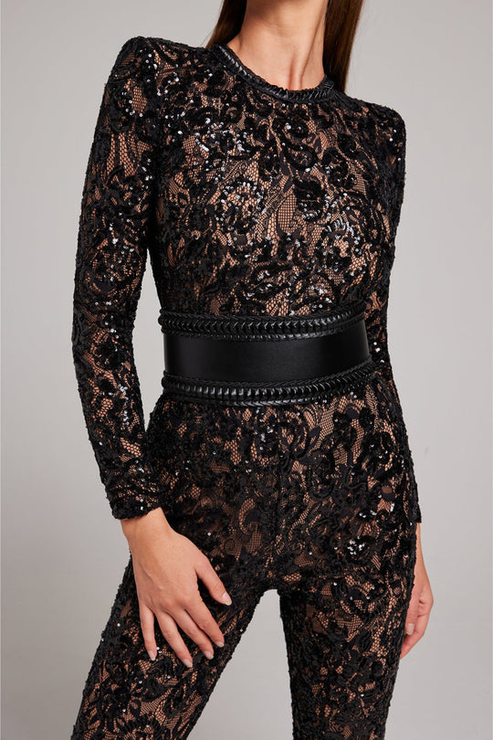 Theresia™ - Elegante Kanten Jumpsuit