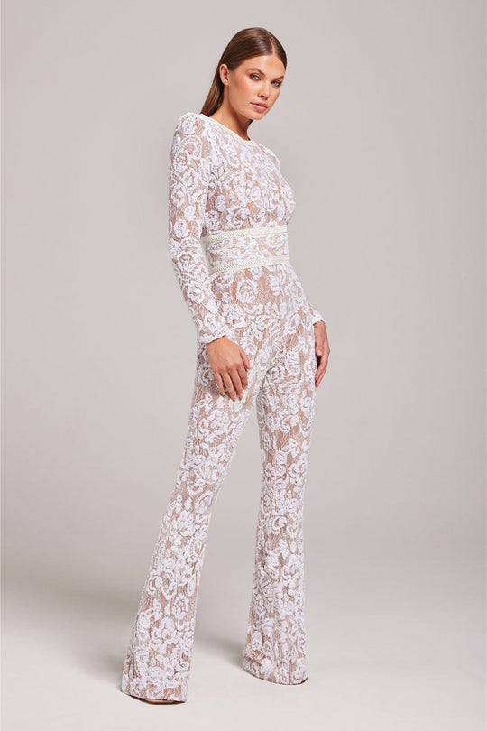 Theresia™ - Elegante Kanten Jumpsuit