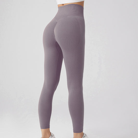 Jeda - Yoga-Leggings mit hohem Bund, Bauchstraffung, Po-Lift und Nahtlosem Flow
